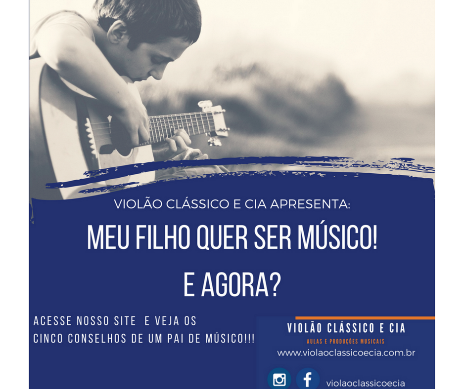 Meu filho quer ser músico! E agora???